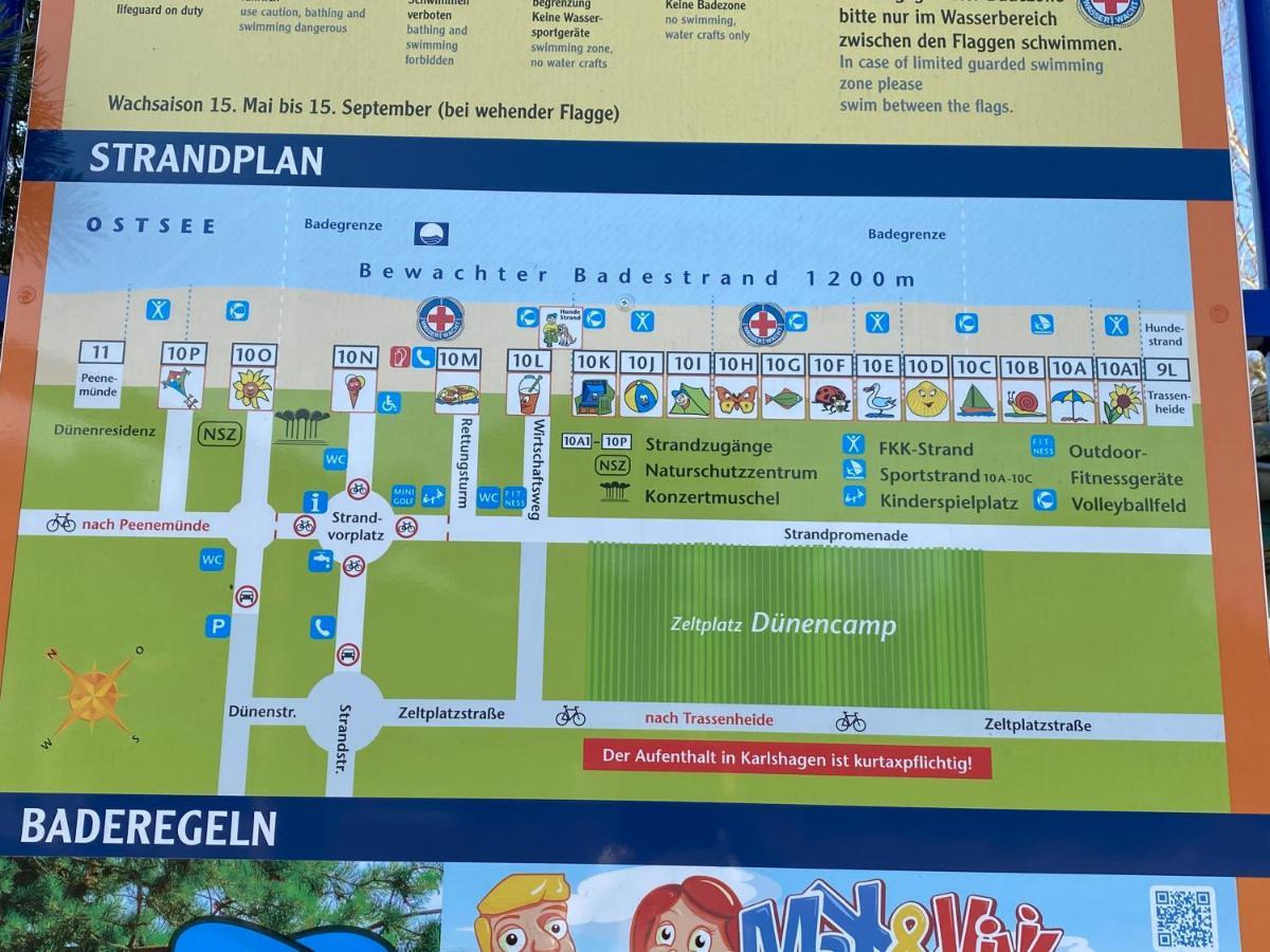 Duenenresidenz Karlshagen - Ferienwohnung Ginsterweg Exterior foto